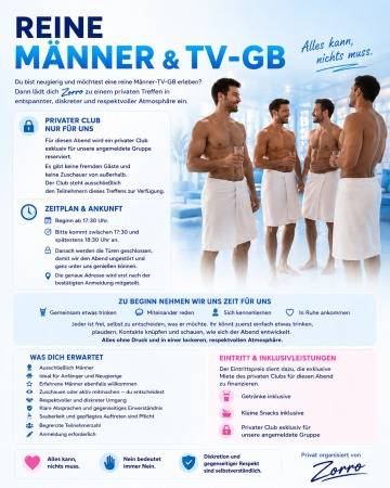 REINE MÃNNER & TV - GB 25.08 ab 17:30 | SexABC.ch